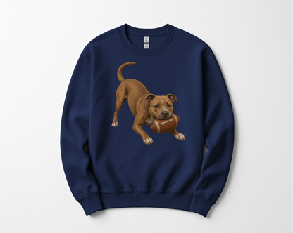 Pitbull Football Sweatshirt