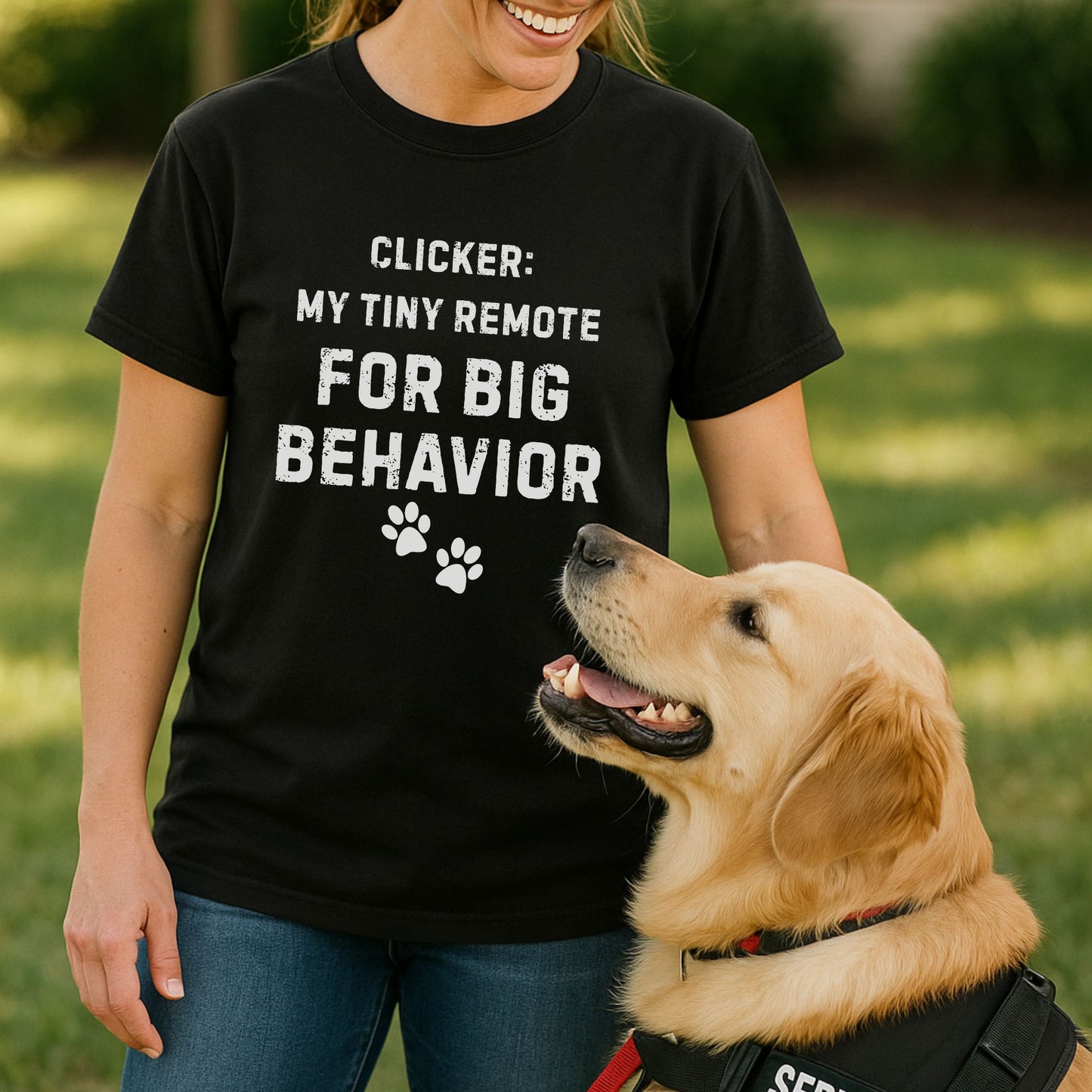 Clicker Training Shirt – My Tiny Remote for Big Behavior | Funny Dog Trainer Comfort Colors Tee