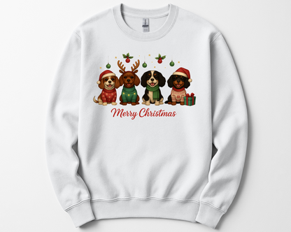 Merry Christmas Cavalier Hoodie, Sweatshirt or Tee