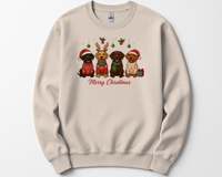 Load image into Gallery viewer, Merry Christmas Labrador Hoodie, Sweatshirt or Tee