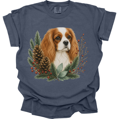 Blenheim Cavalier Christmas Shirt, Winter Dog Mom Gift, Cavalier King Charles Spaniel Tee