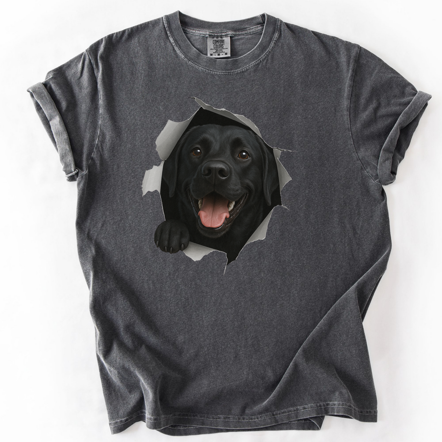 Peeking Labrador T-shirt