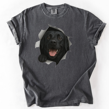 Peeking Labrador T-shirt