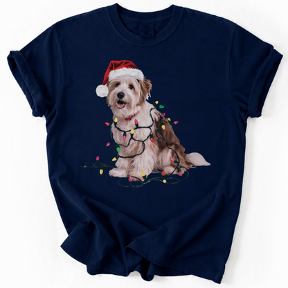 Christmas Coton De Tulear Shirt, Christmas Lights Dog Tee, Christmas Dog Tee, Coton De Tulear Mom Tshirt, Gift for Dog Lover