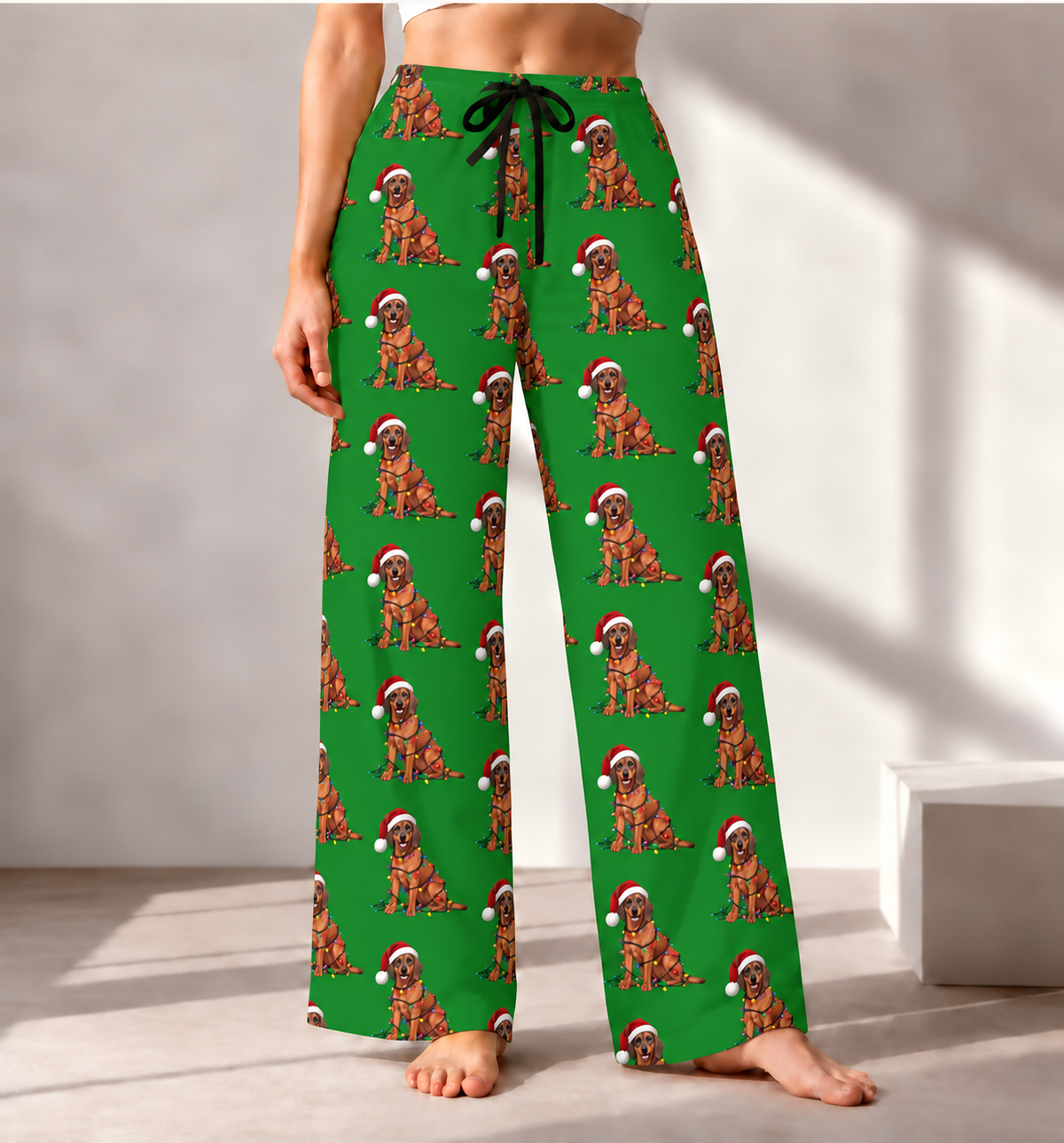 Rhodesian Ridgeback Christmas Pajama Pants
