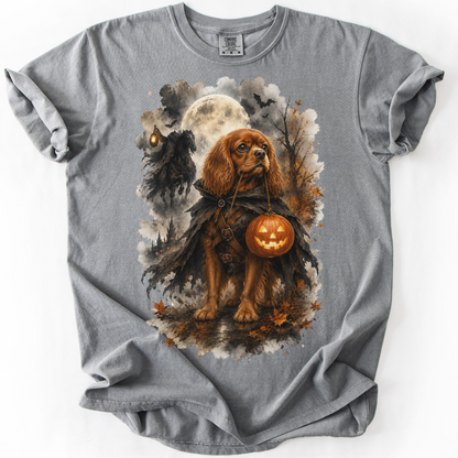 Ruby Cavalier Headless Horseman Inspired Halloween Comfort Colors Shirt