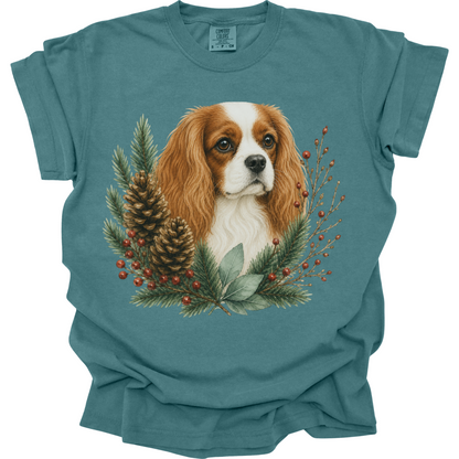 Blenheim Cavalier Christmas Shirt, Winter Dog Mom Gift, Cavalier King Charles Spaniel Tee