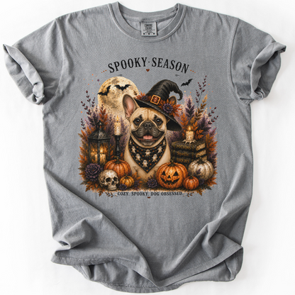 French Bulldog Spooky Season Dog Mom Halloween Shirt