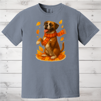 Load image into Gallery viewer, Boxer Sweater, Dog Lover Fall Apparel, Cozy Autumn Gift, Cute Pet T-shirt, Autumn Dog Fashion
