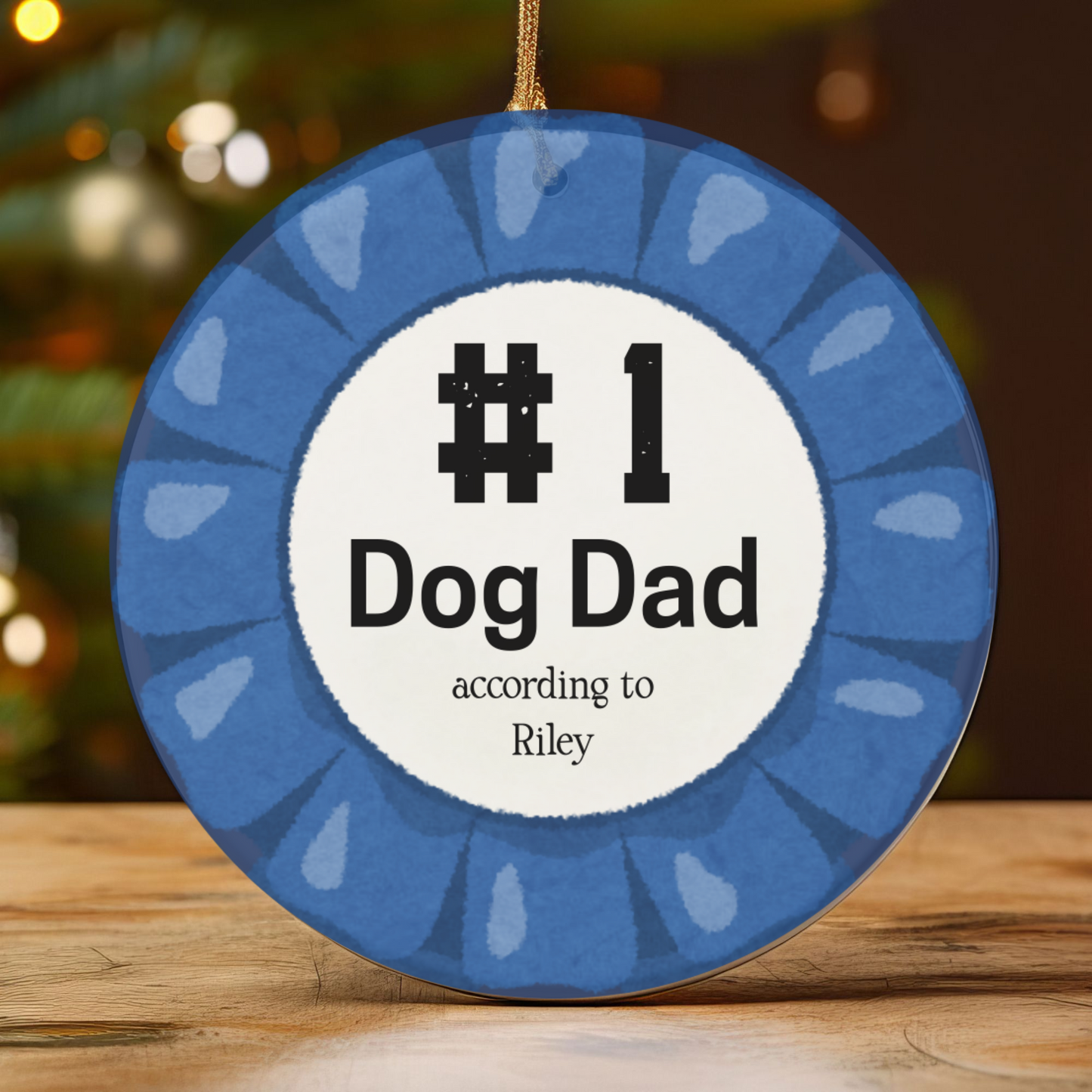 Personalized Dog Parent Ornament