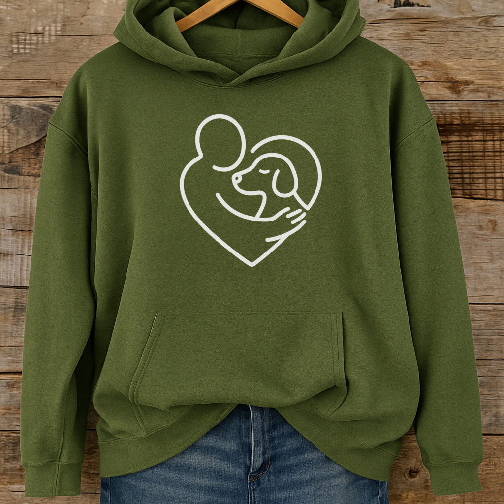 Hug Your Hound Day Sweatshirt or Hoodie, Dog Lover Gift for Pet Parents