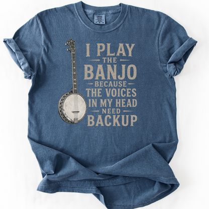Funny Banjo Player Shirt, Bluegrass Musician Gift, Banjo Lover Tee