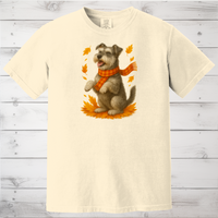 Load image into Gallery viewer, Miniature Schnauzer Autumn Sweatshirt, Cozy Fall Dog Sweater, Schnauzer Lover Apparel, Cute Autumn Dog Tee, Gift for Pet Lovers

