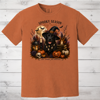 Black Lab Spooky Season Shirt