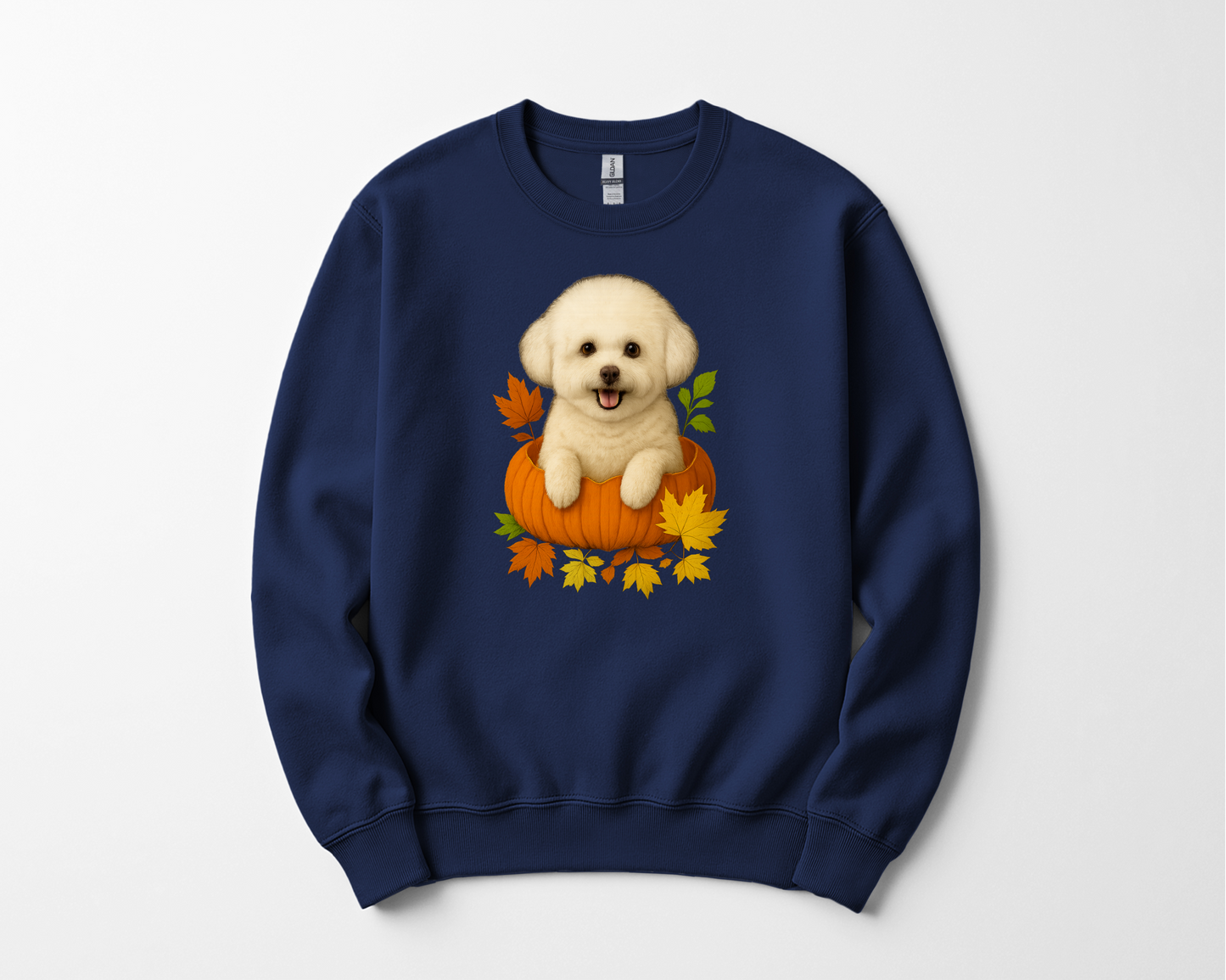 Bichon Frise Pumpkin Shirt