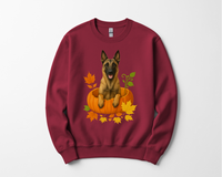 Load image into Gallery viewer, Belgian Malinois in Pumpkin Fall Shirt
