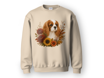 Blenheim Cavalier Autumn Floral Sweatshirt