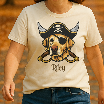 Personalized Paw-rate Pet Shirt, Custom Dog T-Shirt, Comfort Colors Tee, Unique Pet Art Gift, Animal Lover Gift, Pet Portrait Shirt