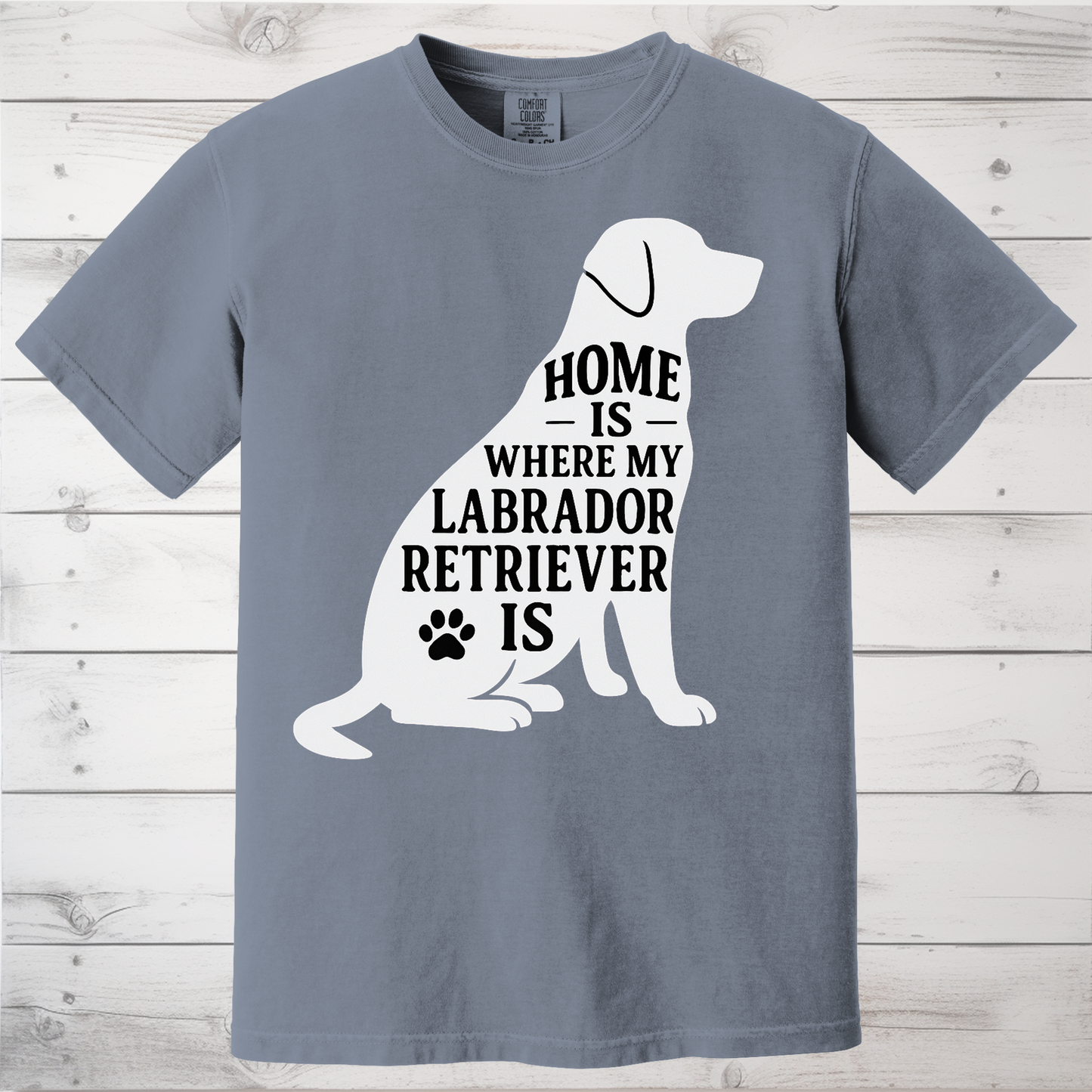Whimsical Labrador Retriever Lover Gift, Pet-Centric Shirt, Labrador Keepsake