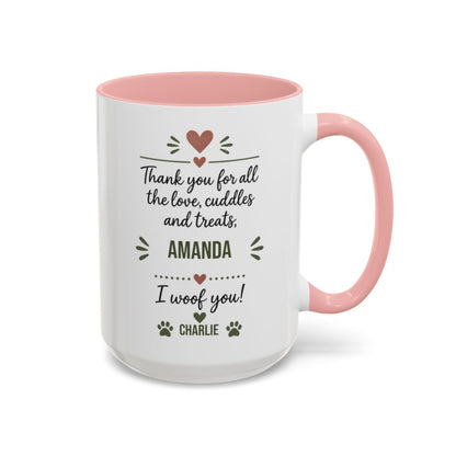 Personalized Dog Groomer Mug, Dog Groomer Gift, Pet Stylist Cup, Groomer Thank You Gift