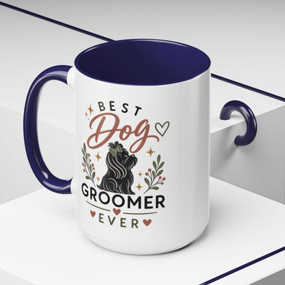 Personalized Dog Groomer Mug, Dog Groomer Gift, Pet Stylist Cup, Groomer Thank You Gift