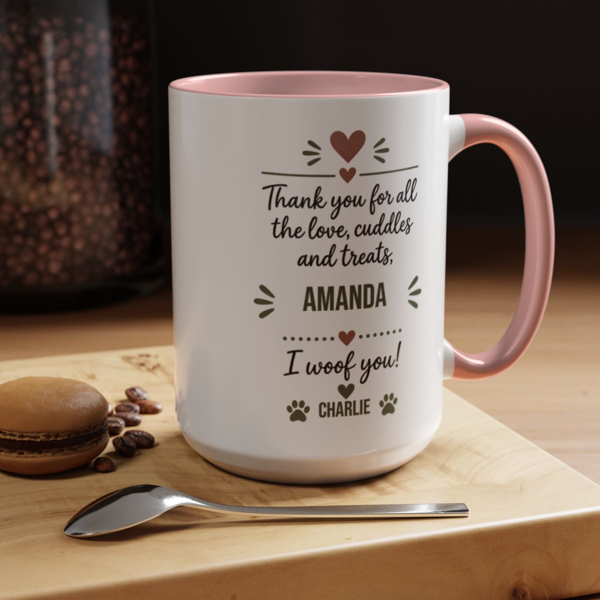 Personalized Dog Groomer Mug, Dog Groomer Gift, Pet Stylist Cup, Groomer Thank You Gift
