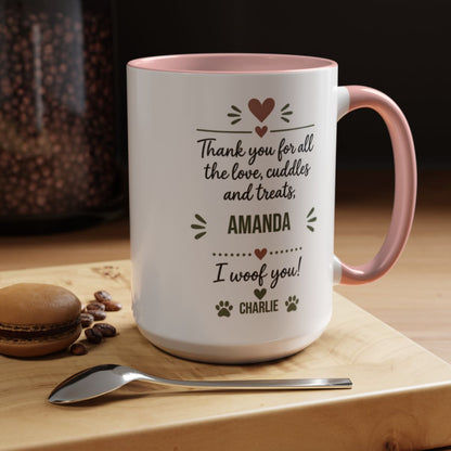 Personalized Dog Groomer Mug, Dog Groomer Gift, Pet Stylist Cup, Groomer Thank You Gift