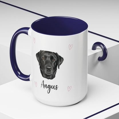 Personalized Sister's Day Photo Mug, Custom Dog Picture Gift, Funny Sister Mug