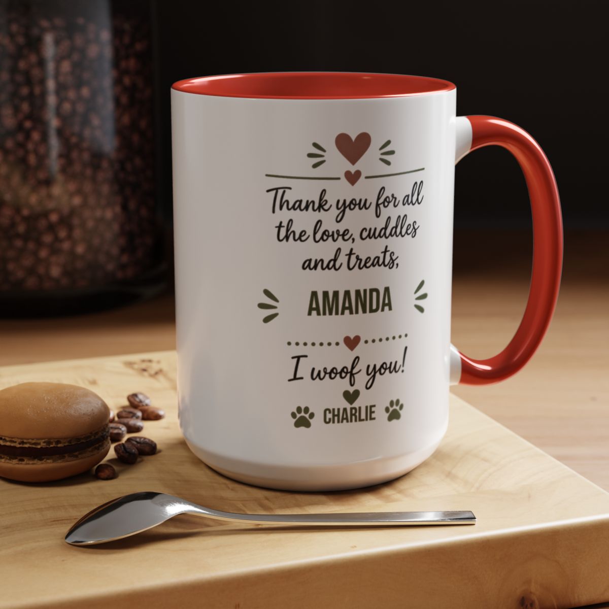 Personalized Dog Groomer Mug, Dog Groomer Gift, Pet Stylist Cup, Groomer Thank You Gift