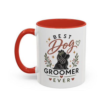 Personalized Dog Groomer Mug, Dog Groomer Gift, Pet Stylist Cup, Groomer Thank You Gift