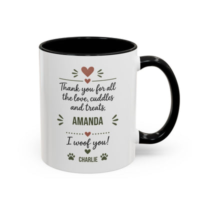 Personalized Dog Groomer Mug, Dog Groomer Gift, Pet Stylist Cup, Groomer Thank You Gift