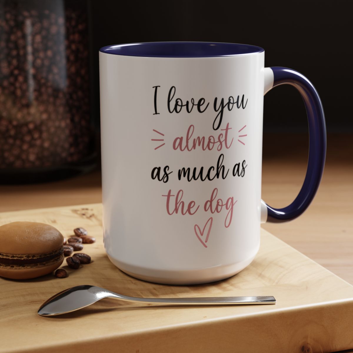 Personalized Sister's Day Photo Mug, Custom Dog Picture Gift, Funny Sister Mug