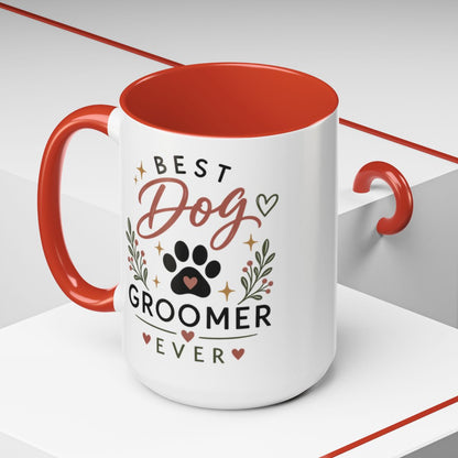 Personalized Dog Groomer Mug, Dog Groomer Gift, Pet Stylist Cup, Groomer Thank You Gift