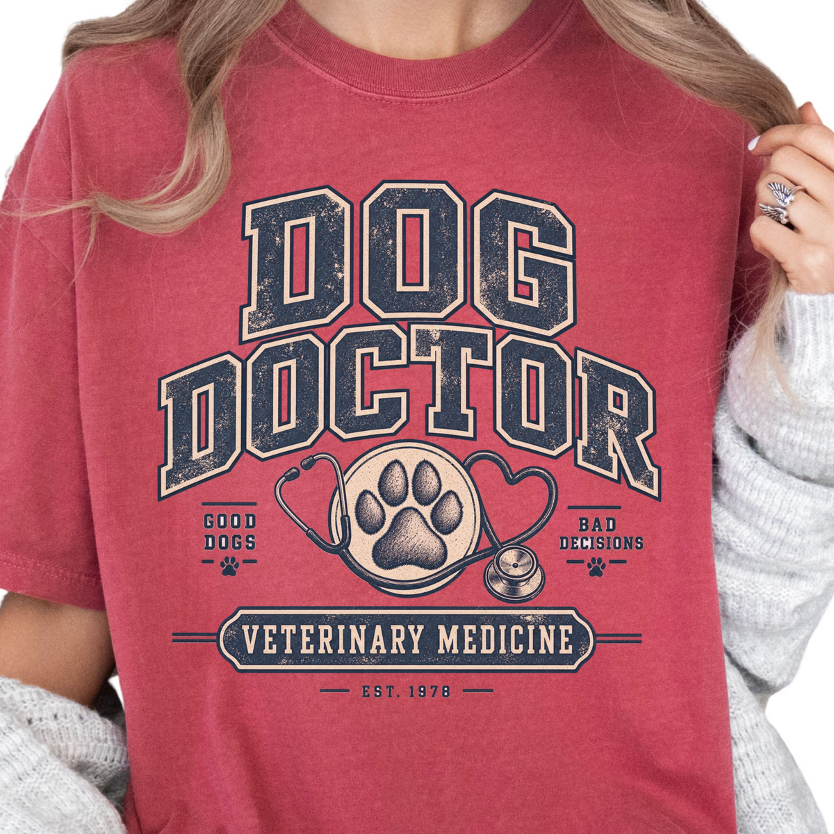 Veterinarian Shirt, Funny Vet Gift, Dog Doctor Tee, Veterinary Medicine Shirt, Vet Humor