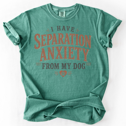 Funny Dog Mom Shirt, Separation Anxiety Dog Tee, Obsessed Dog Lover Gift