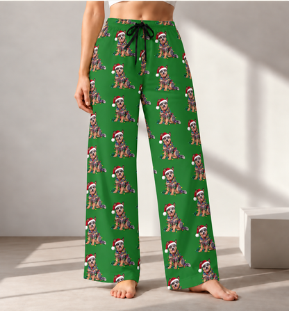 Australian Cattle Dog Christmas Pajama Pants