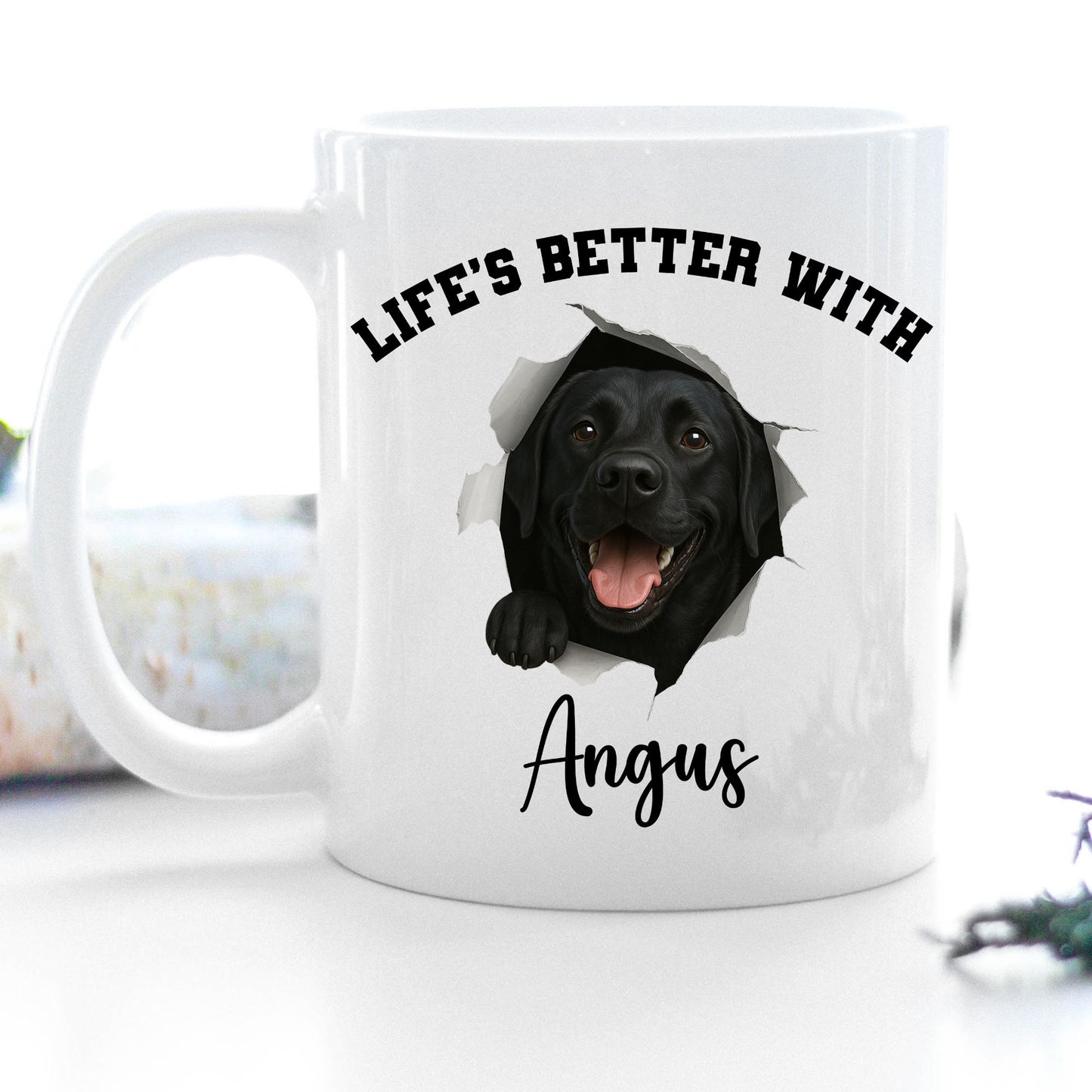 Personalized Life’s Better With My Dog Mug