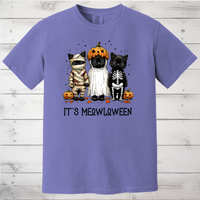 Load image into Gallery viewer, Halloween Cats in Costumes Tee
