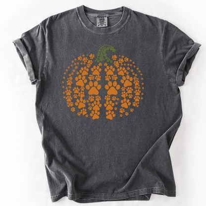 Paw Print Pumpkin Shirt