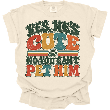 Service Dog Handler - Do Not Pet Working Dog Tee