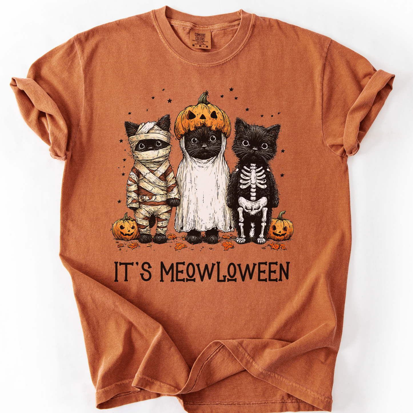 Halloween Cats in Costumes Tee