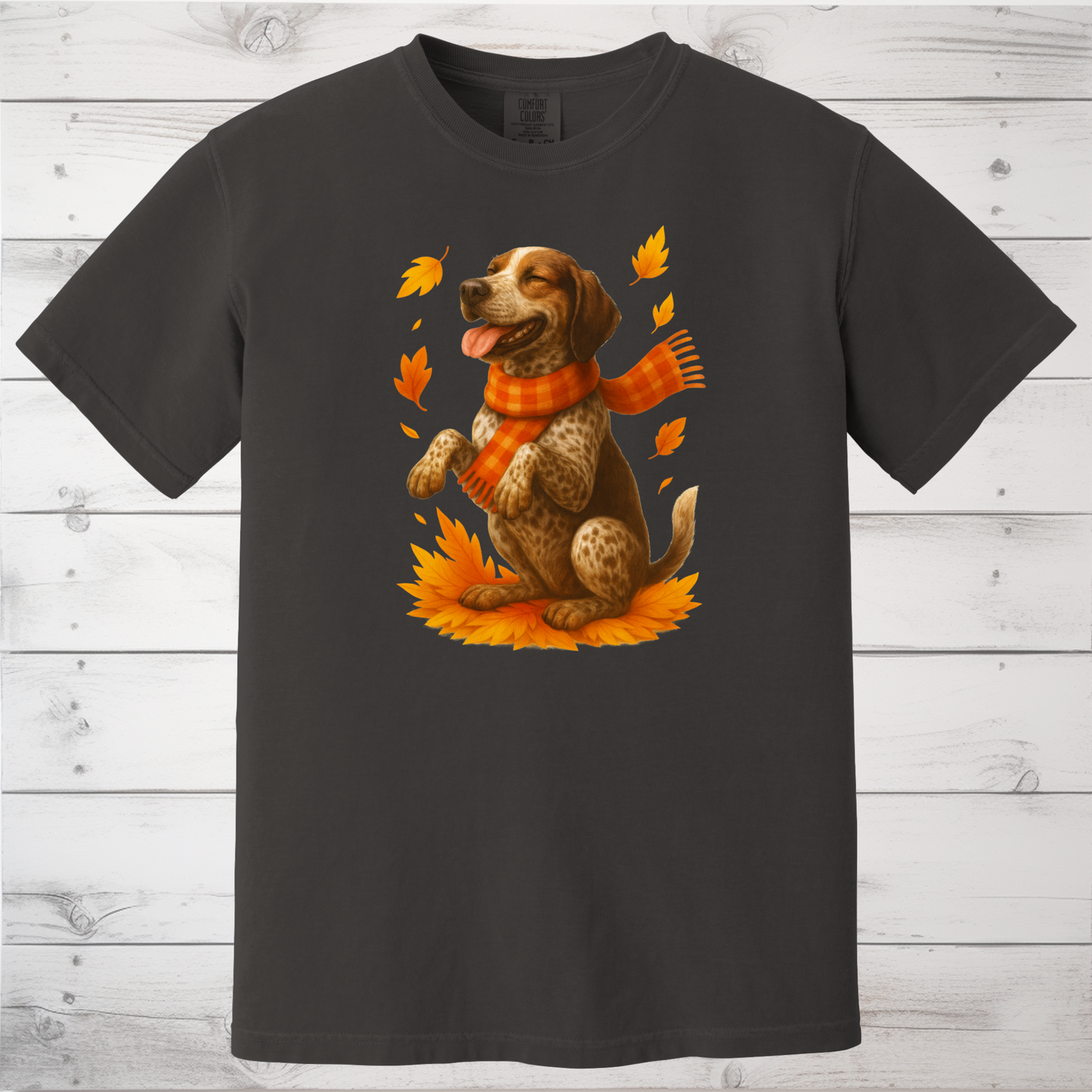 German Shorthaired Pointer Gift, Dog Lover Autumn Shirt, Cozy Fall Dog Sweatshirt, Cute Dog Apparel, Fall Dog Fashion Wear