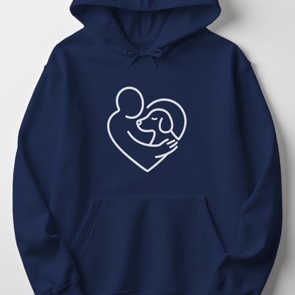 Dog Mom Dad Hoodie Dog Lover Sweatshirt Minimalist Pet Lover Gift Cute Dog Hoodie