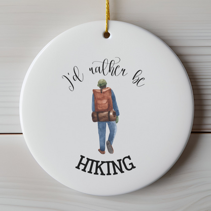 Hiking Ornament
