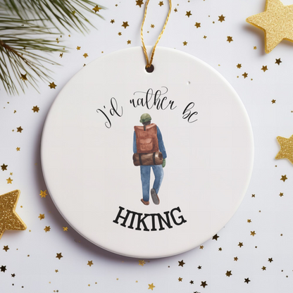 Hiking Ornament