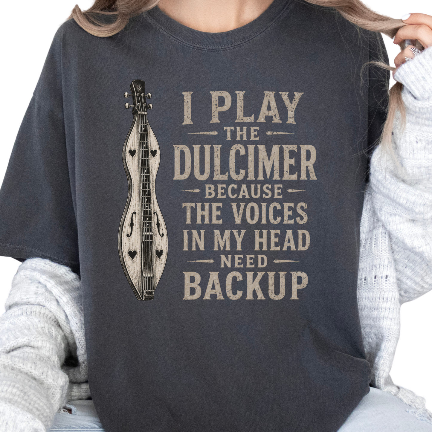 Funny Dulcimer Shirt, Dulcimer Player Gift, Folk Musician Tee