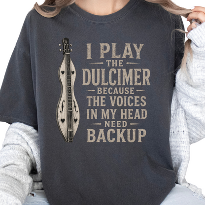 Funny Dulcimer Shirt, Dulcimer Player Gift, Folk Musician Tee
