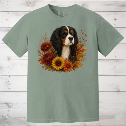 Tri Color Cavalier Autumn Floral Shirt