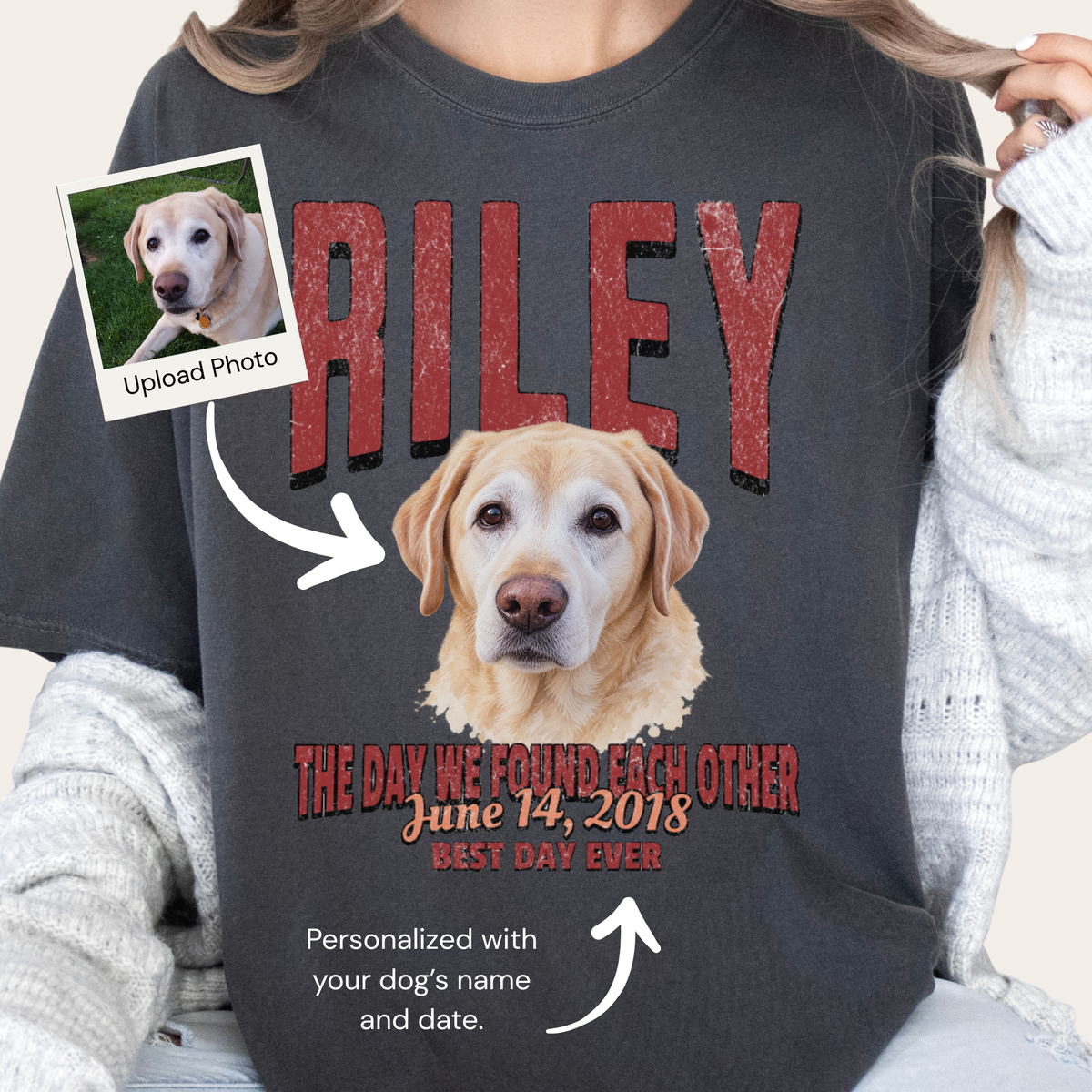Personalized Gotcha Day Shirt, Dog Adoption Anniversary