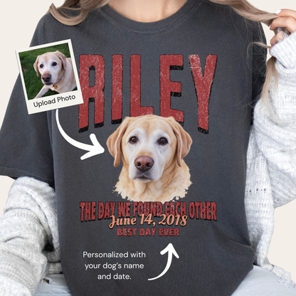 Personalized Gotcha Day Shirt, Dog Adoption Anniversary